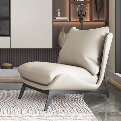 Minimalist Single Seater Sofa Chair with Optional Footrest