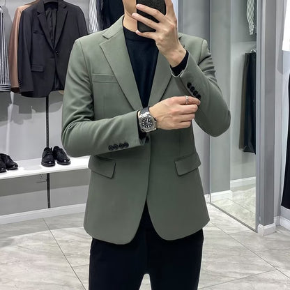 Mens Casual Slim Fit Blazer