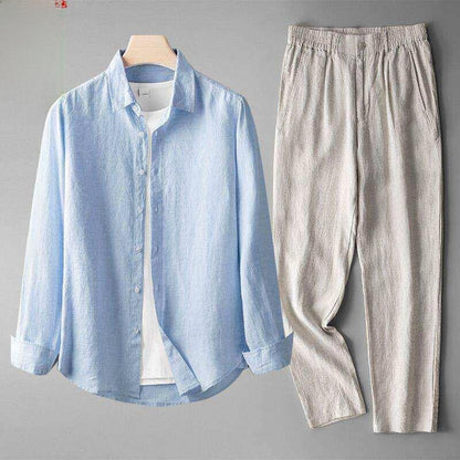 Men's top and long pants