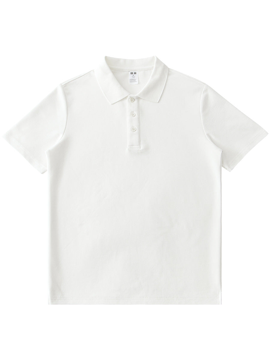 Men's Cotton Polo Shirt Short Sleeve Casual