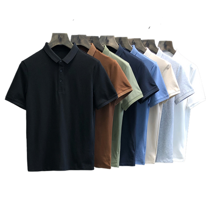Basic men's polo shirt