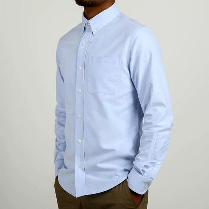 Classic Cotton Blend Dress Shirt