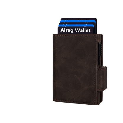 Magnetic ID Card Holder Wallet