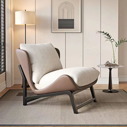 Minimalist Single Seater Sofa Chair with Optional Footrest
