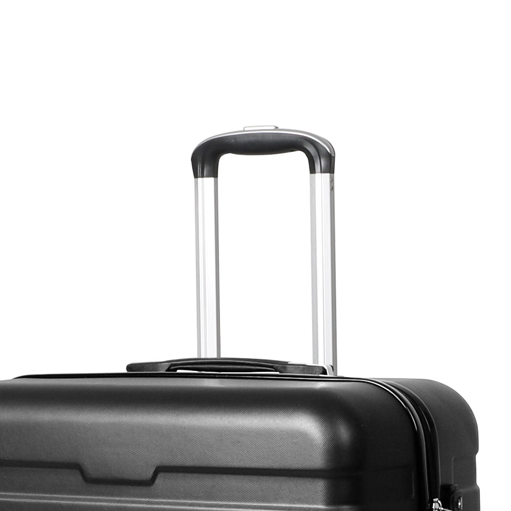 NNEIDS Slimbridge 3PC Luggage sets Suitcase Black