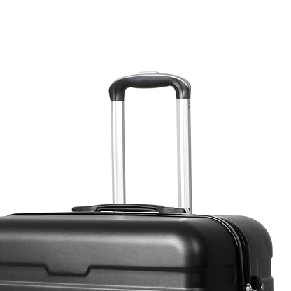 NNEIDS Slimbridge 3PC Luggage sets Suitcase Black