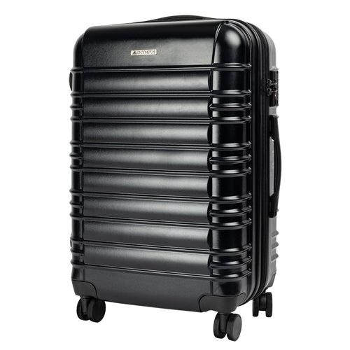 NNEDPE Suitcase 24in Hard Shell ABS+PC - Stygian Black