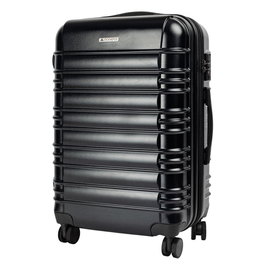 NNEDPE Suitcase 24in Hard Shell ABS+PC - Stygian Black