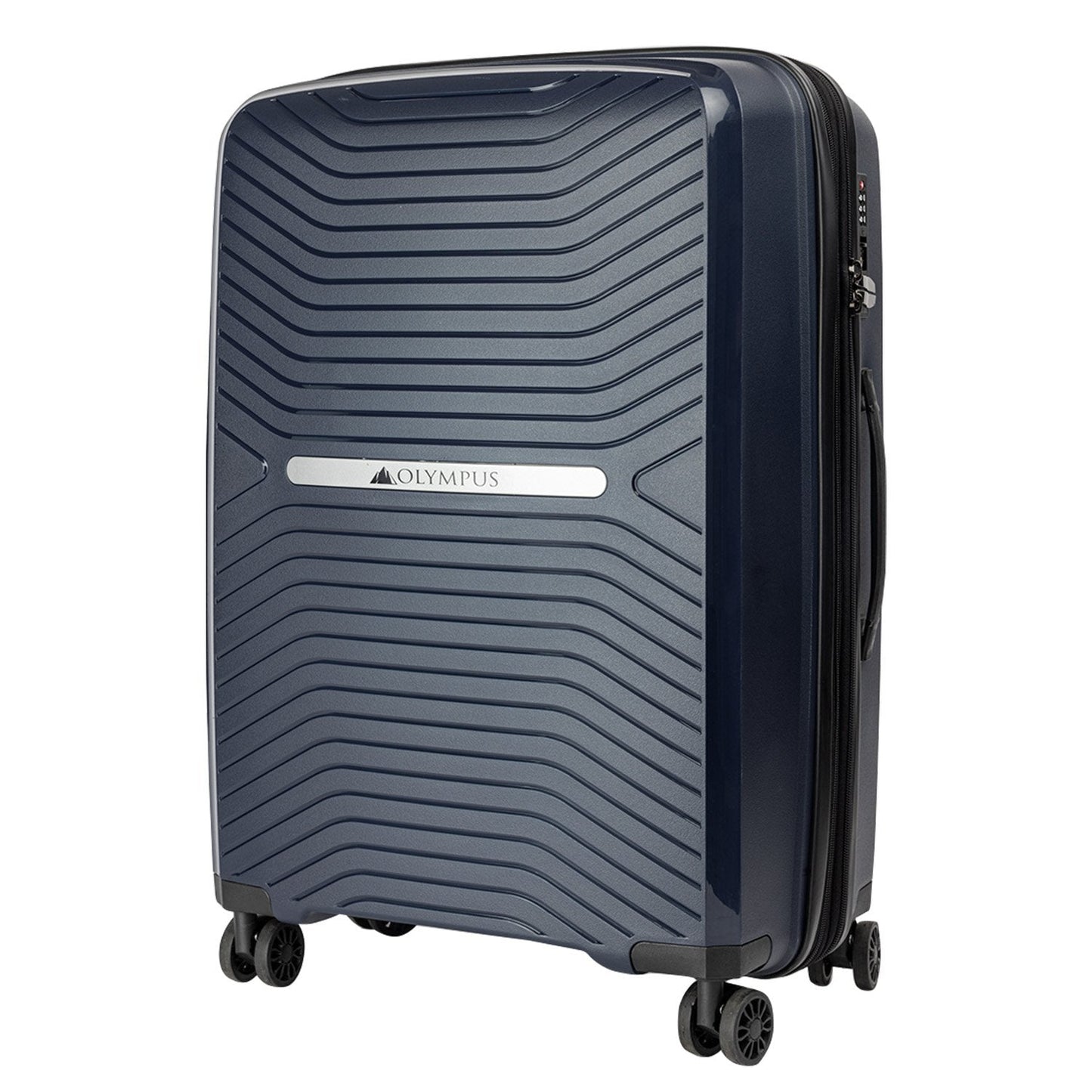 NNEDPE 20in Lightweight Hard Shell Suitcase - Aegean Blue