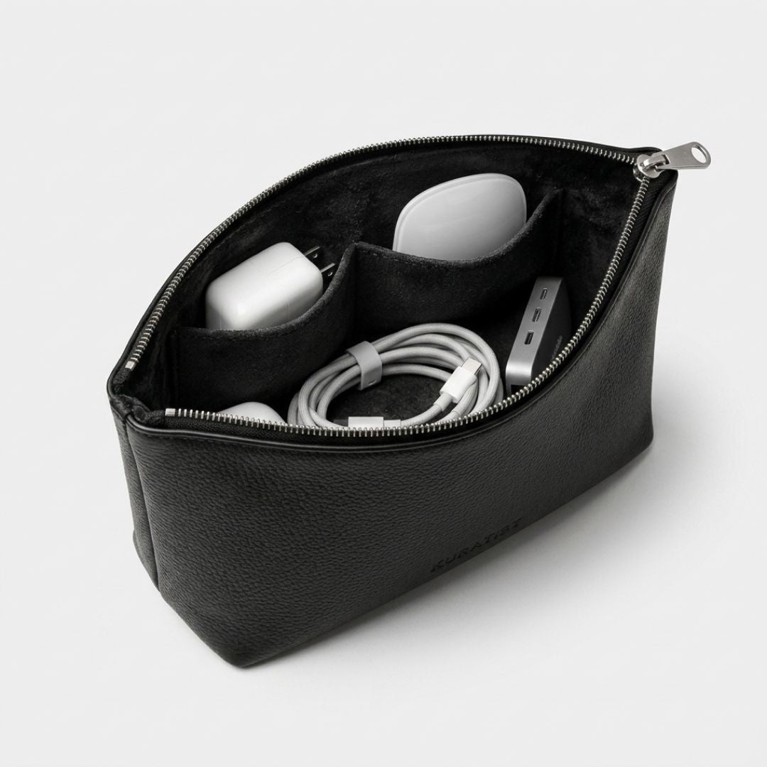 LUMI Tech-Organizer aus Leder