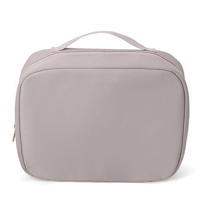Quilted Large Capacity Waterproof Folding Toiletry Bag