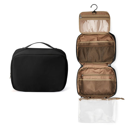 Quilted Large Capacity Waterproof Folding Toiletry Bag