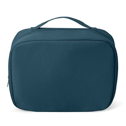 Quilted Large Capacity Waterproof Folding Toiletry Bag