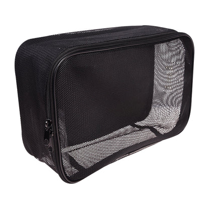 Mesh Travel Makeup Bag - Portable Make Up Organizer